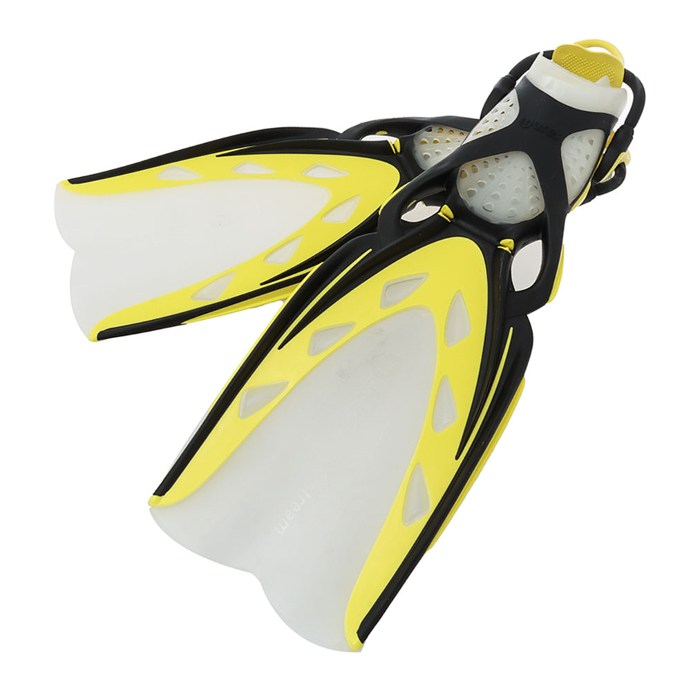 Mares X-Stream Dive Fins with Bungee Strap Yellow Regular / US8.5-10