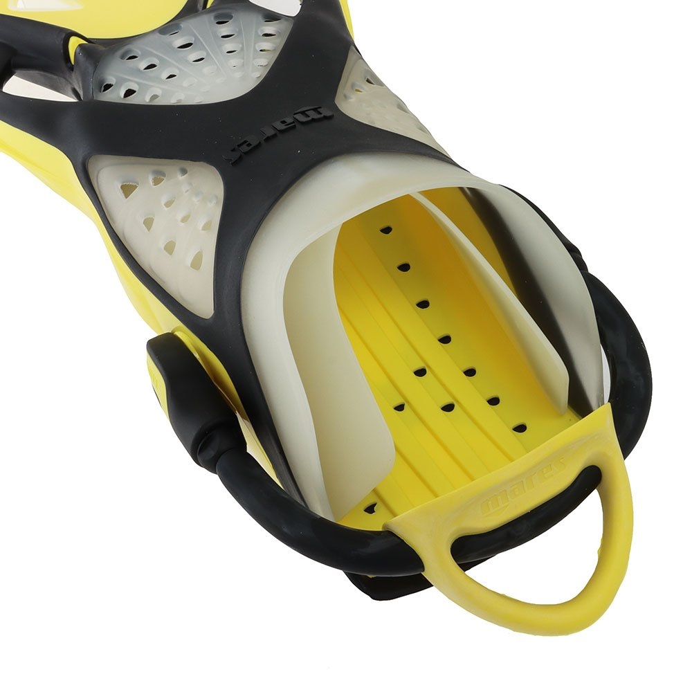 Mares X-Stream Dive Fins with Bungee Strap Yellow XL / US10.5-13.5