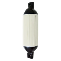 Deluxe GT3 Inflatable PVC Boat Fender White 140 x 500mm Thumbnail Deluxe GT3 Inflatable PVC Boat Fender White 140 x 500mm