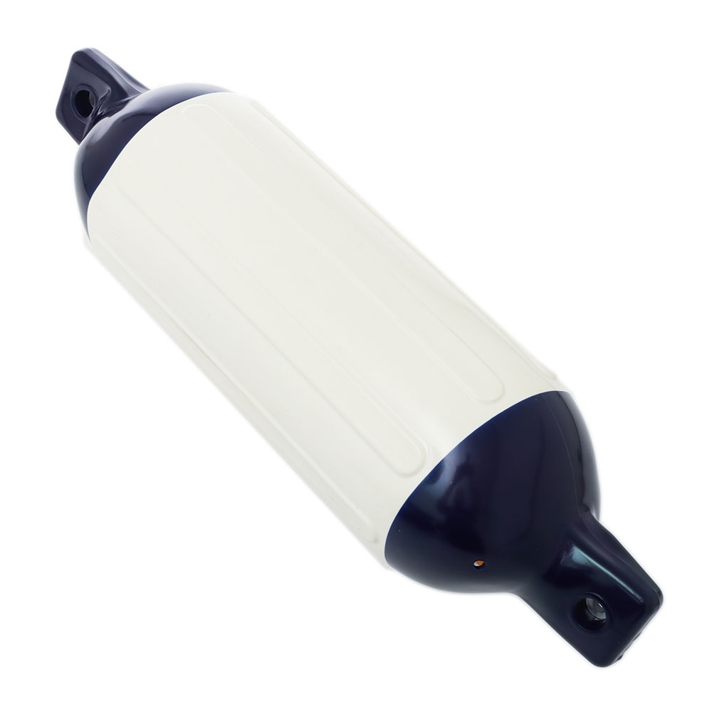 Deluxe GT3 Inflatable PVC Boat Fender White 160 x 580mm