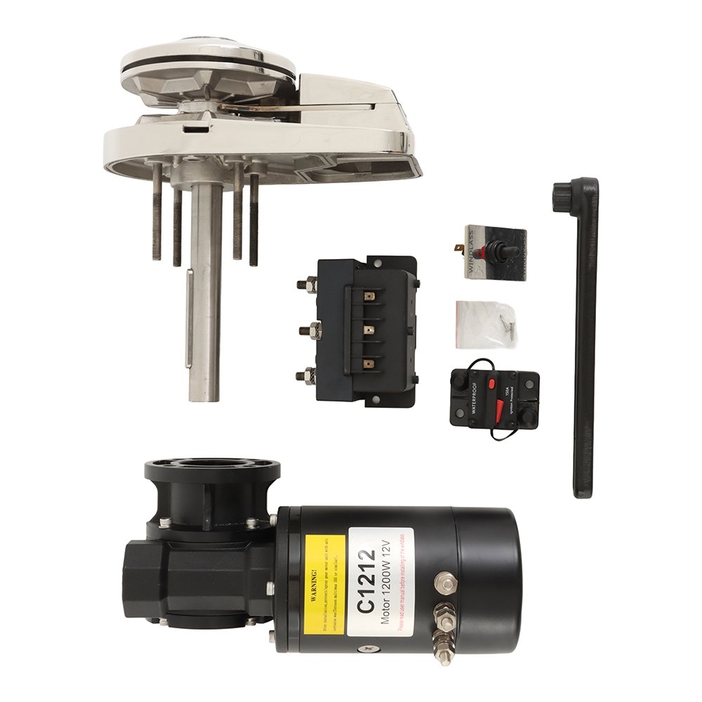 Heavy Duty Vertical Anchor Windlass Winch 1200W 12V