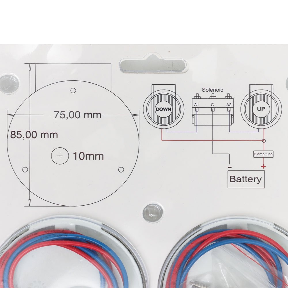 Windlass Up/Down Foot Switch 12/24V