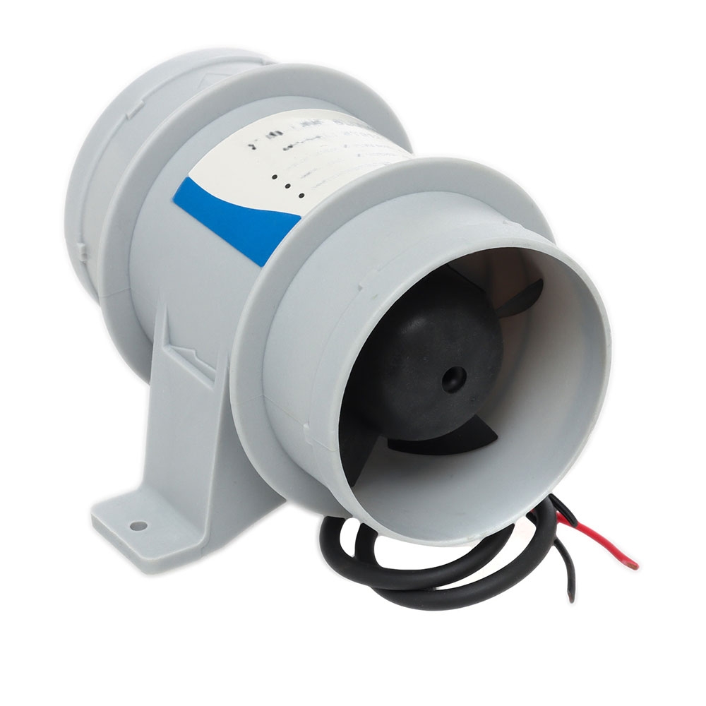 In-Line Bilge Blower 80mm 120CFM 12V