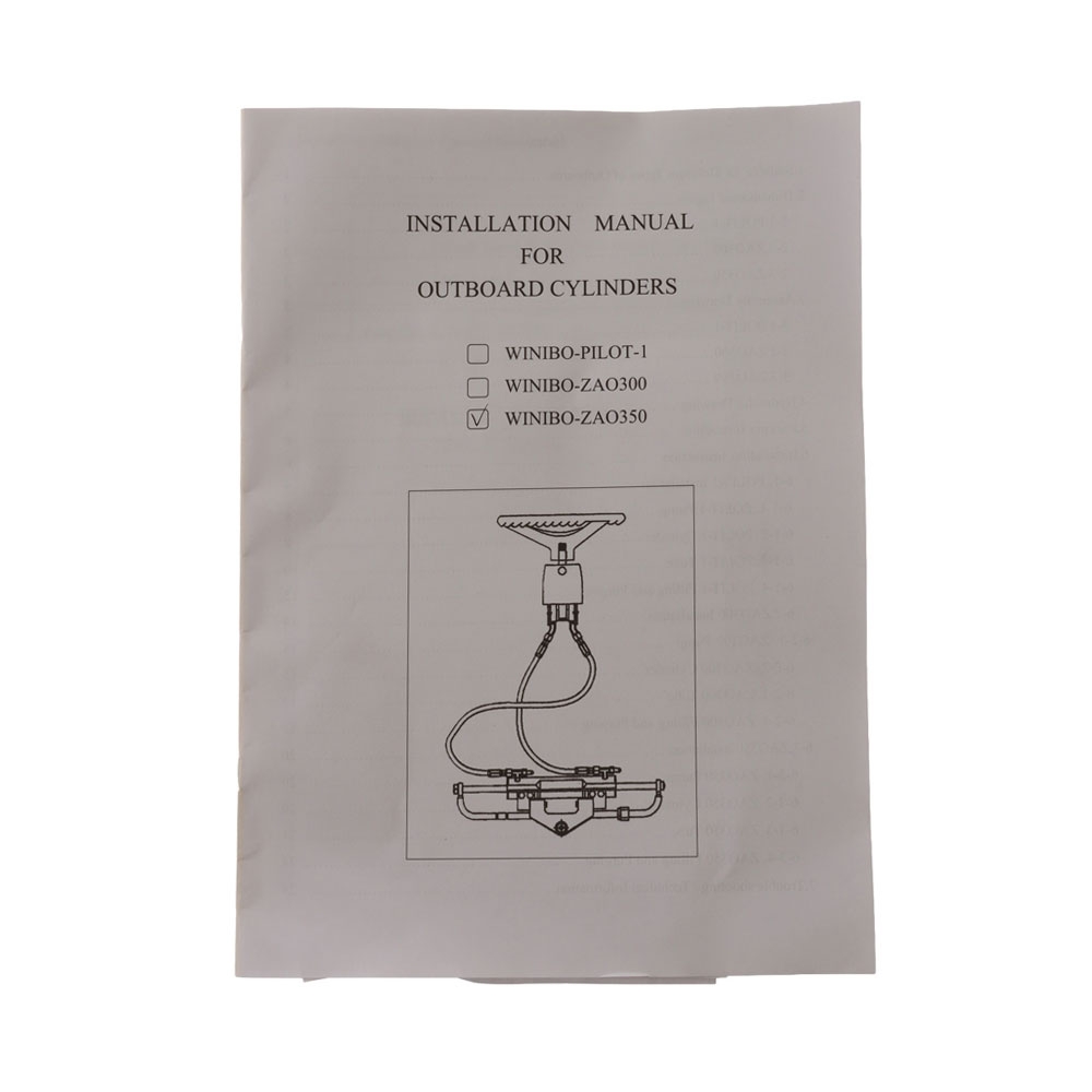 MHS300 Hydraulic Steering Kit for Outboards Up to 300HP