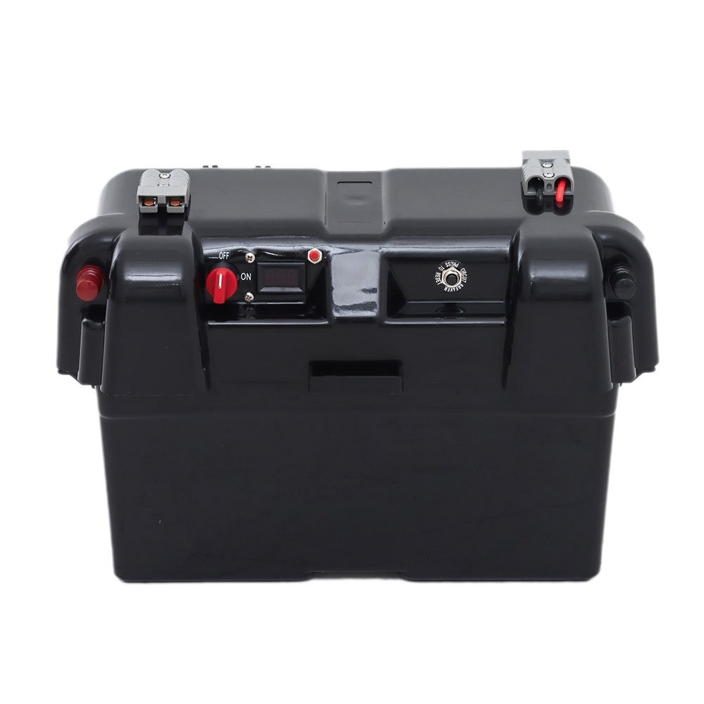 Battery Box with Multi-Output Ports 350 x 180 x 200mm 100A 12V