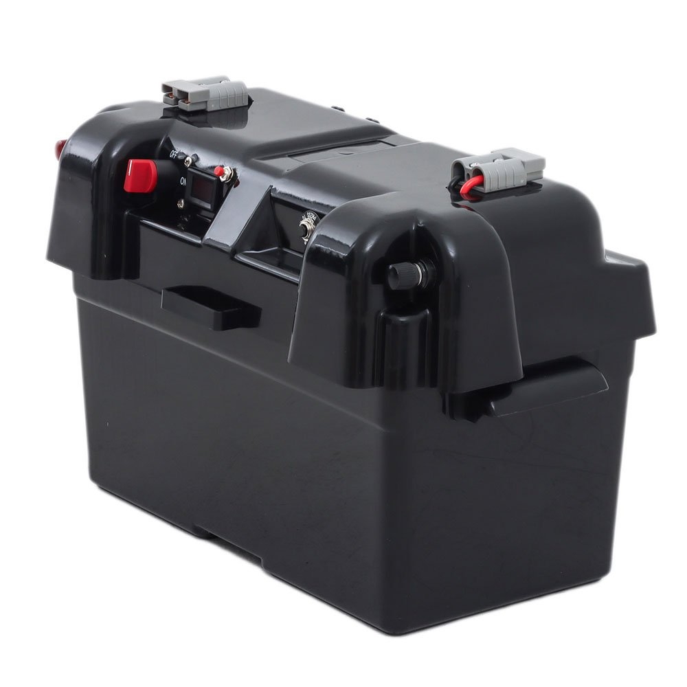 Battery Box with Multi-Output Ports 350 x 180 x 200mm 100A 12V