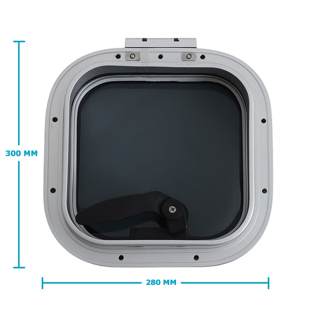 Aluminium Deck Ventilation Hatch 300 x 280mm