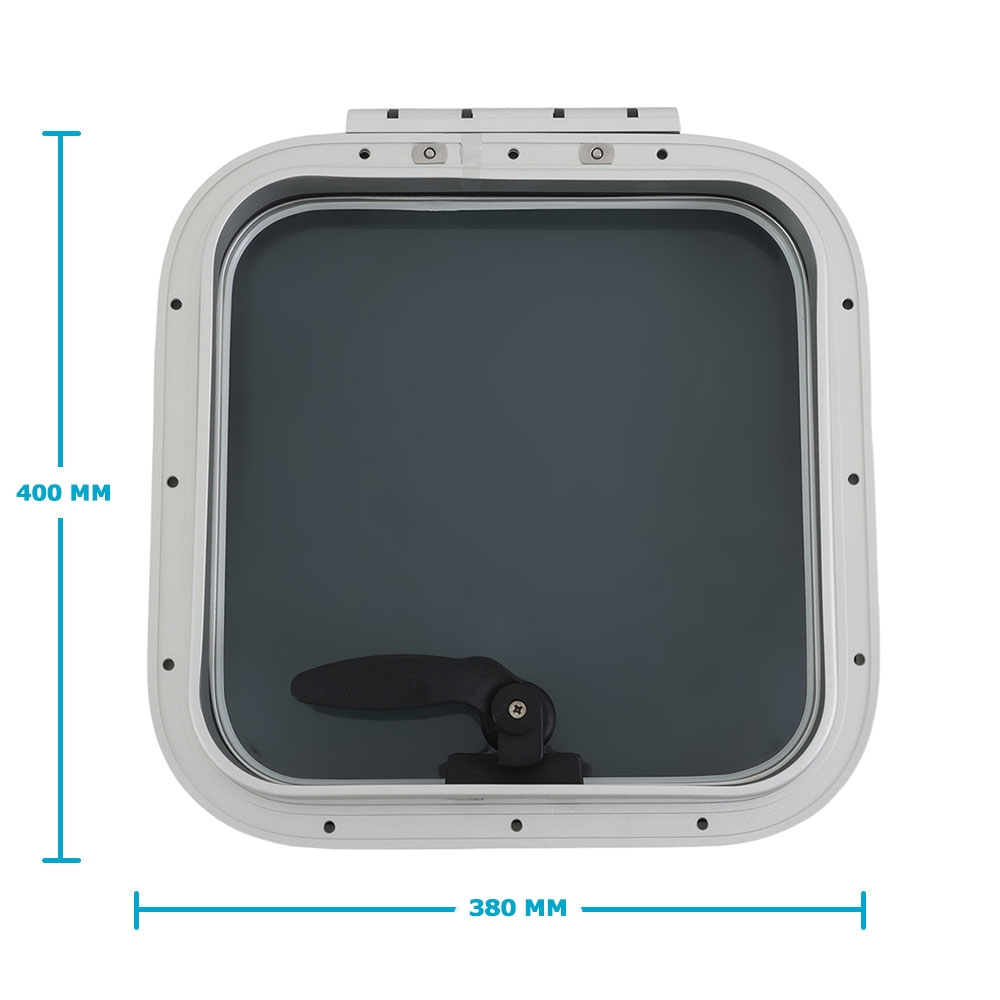 Aluminium Deck Ventilation Hatch 400 x 380mm