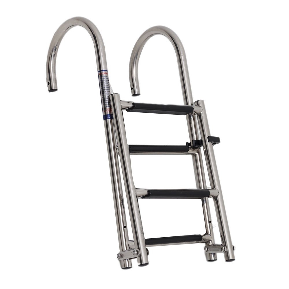 316 Stainless 4-Step Folding Boat Boarding Ladder