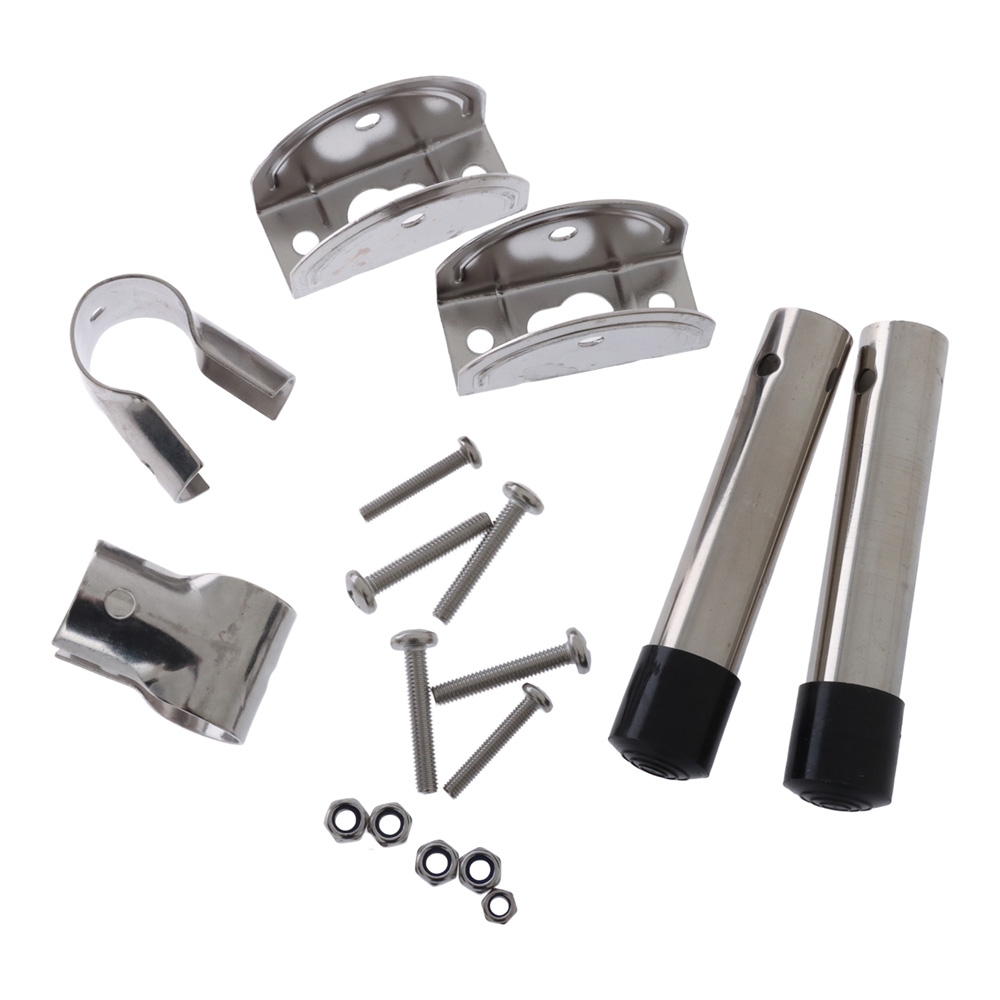 316 Stainless 4-Step Folding Boat Boarding Ladder