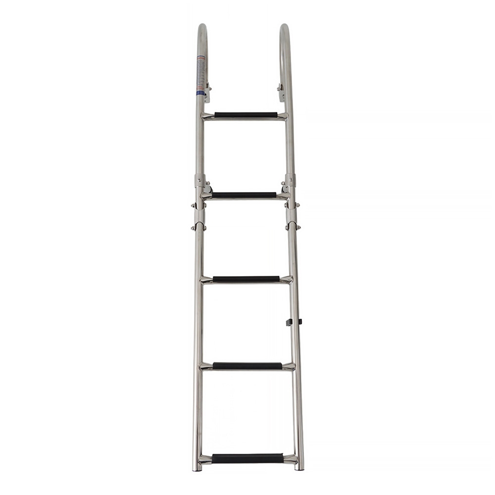 316 Stainless 5-Step Folding Boat Boarding Ladder