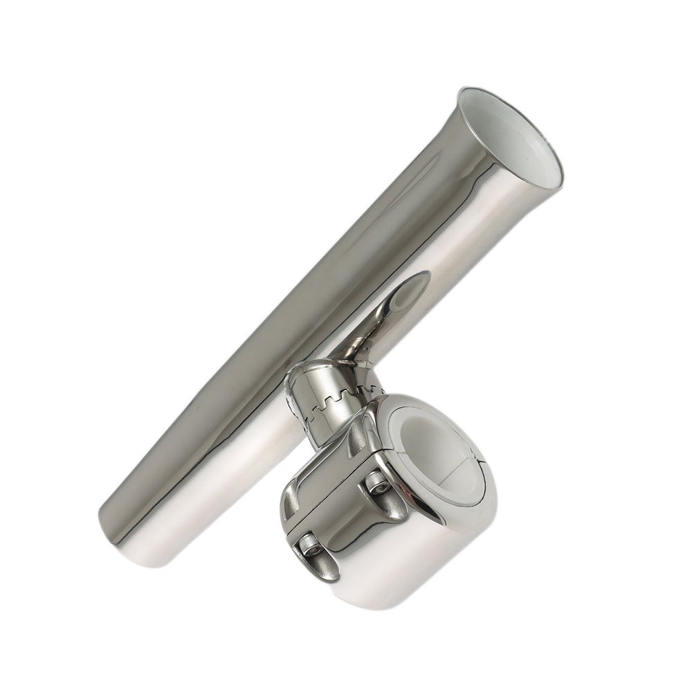 Rail Mount Adjustable Swivel Rod Holder for 3.8-4.12cm Pipes