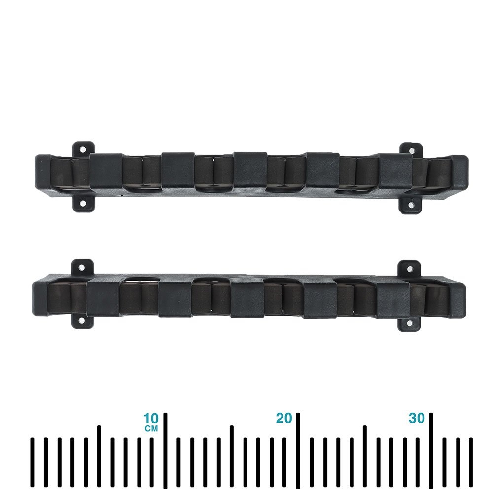 Wall Mount Vertical 6-Rod Rack