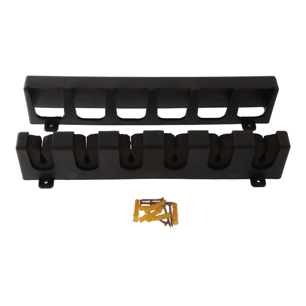 Wall Mount Vertical 6-Rod Rack