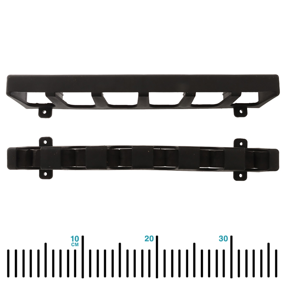 Wall Mount Vertical 6-Rod Rack