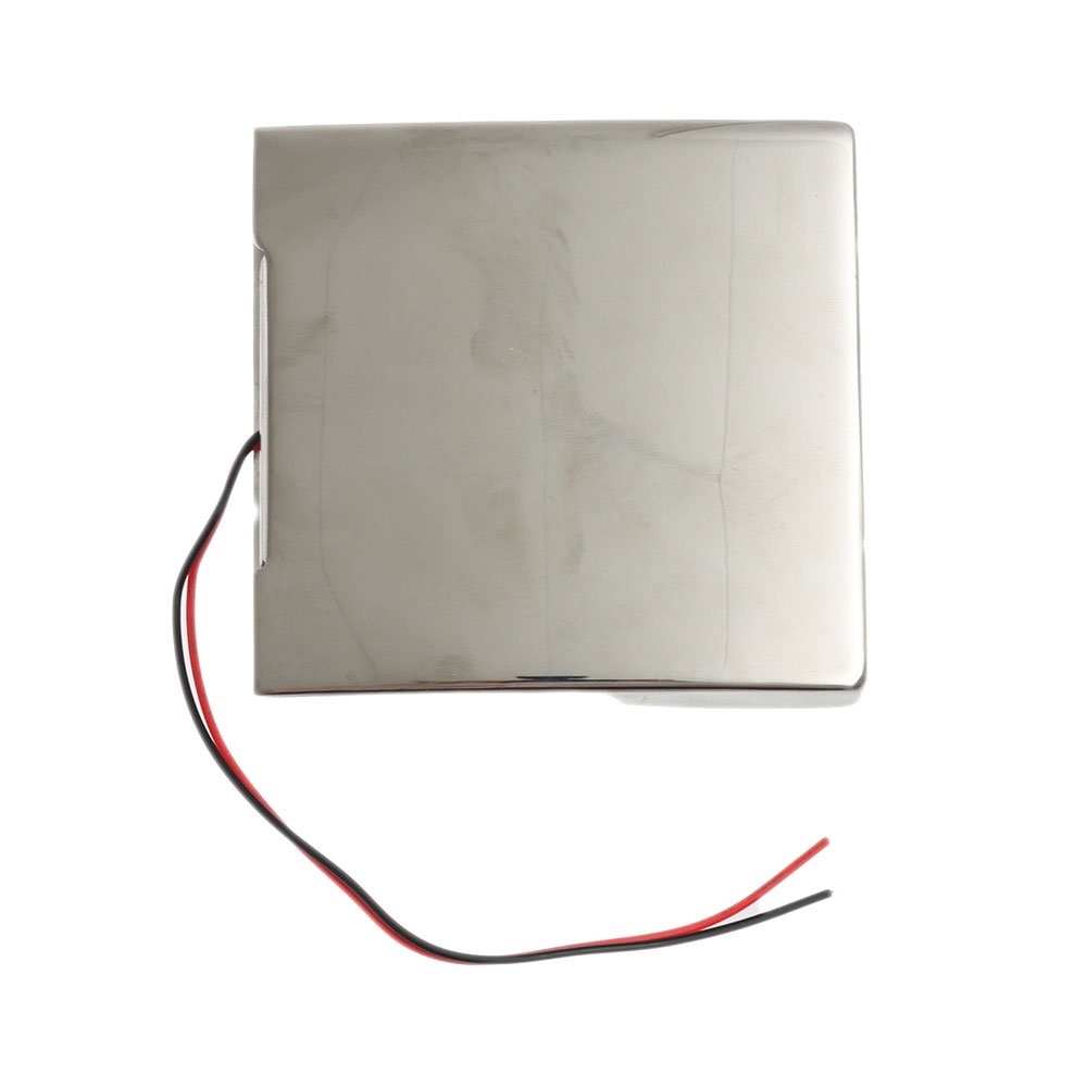 Stainless Folding Adjustable Drink Holder with LED Light Red