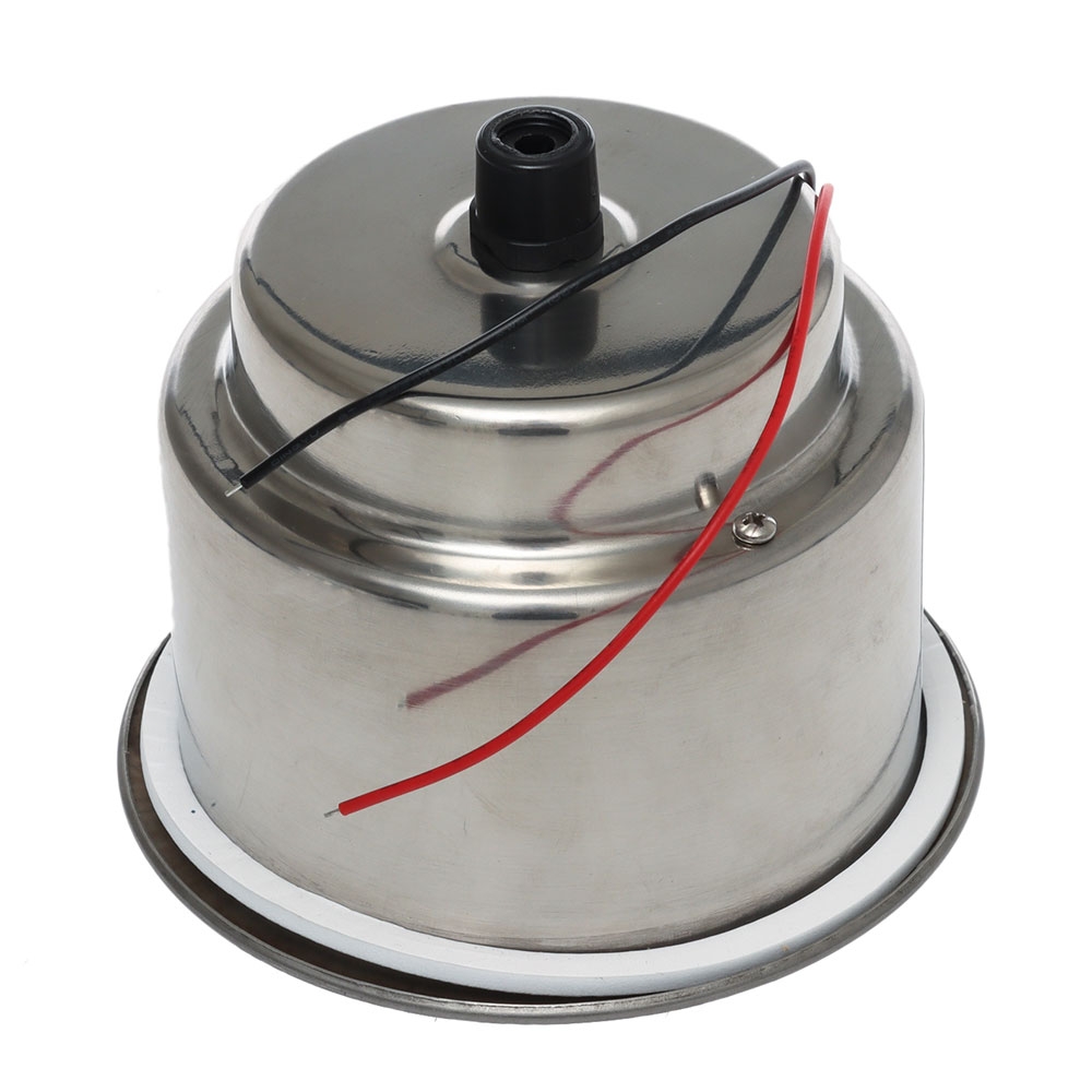 Flush Mount Stainless Cup Holder with LED Light Red