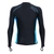 Sharkskin Chillproof Mens Long Sleeve Thermal Top Black/Blue L