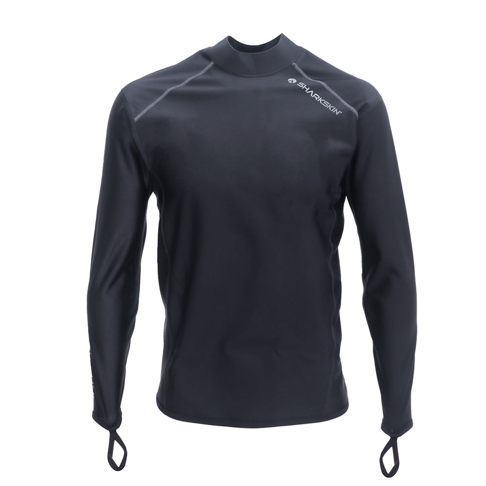 Sharkskin Chillproof Mens Long Sleeve Thermal Top Black M