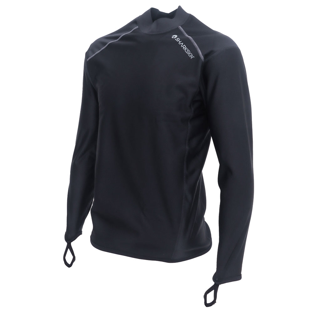 Sharkskin Chillproof Mens Long Sleeve Thermal Top Black M