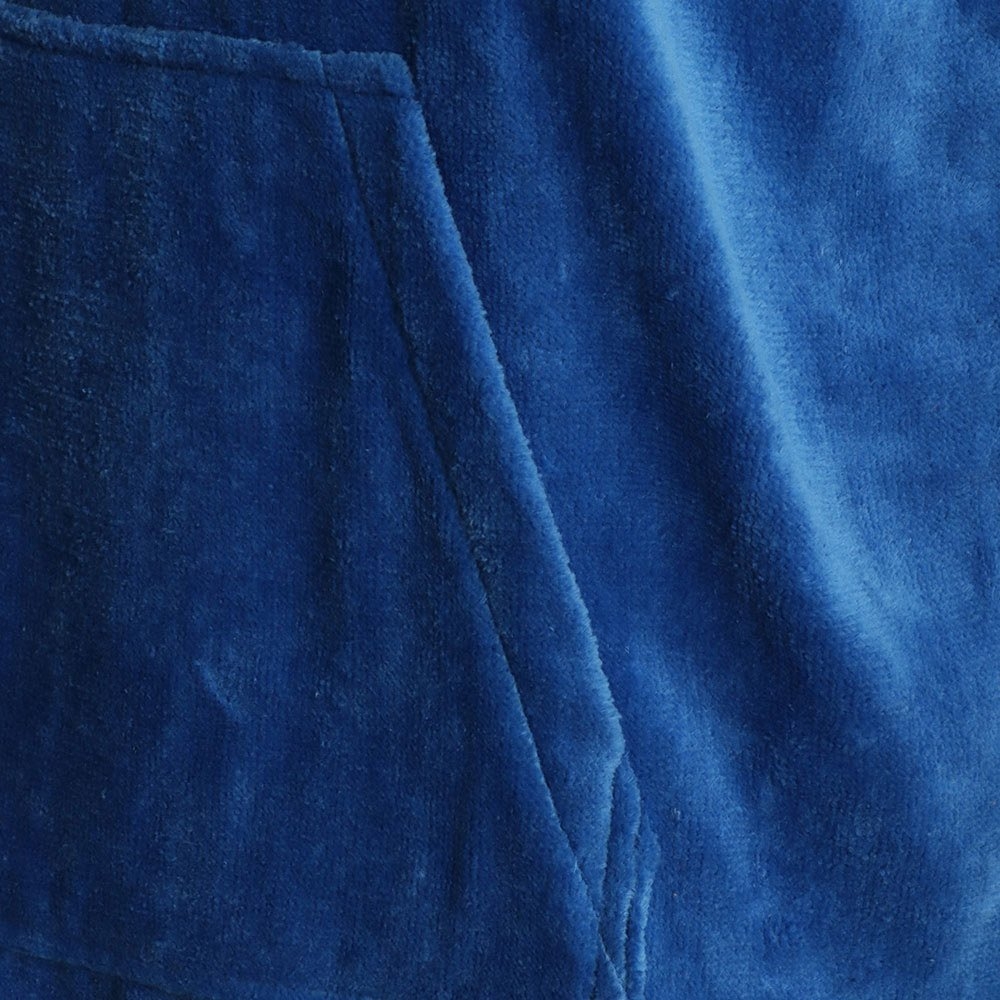 Stoney Creek Kids Towel Hoodie Strong Blue 12-16