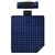 Swanndri Fleece Picnic Blanket V2 Blue/Black Check