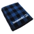 Swanndri Beach Towel Blue/Black Check