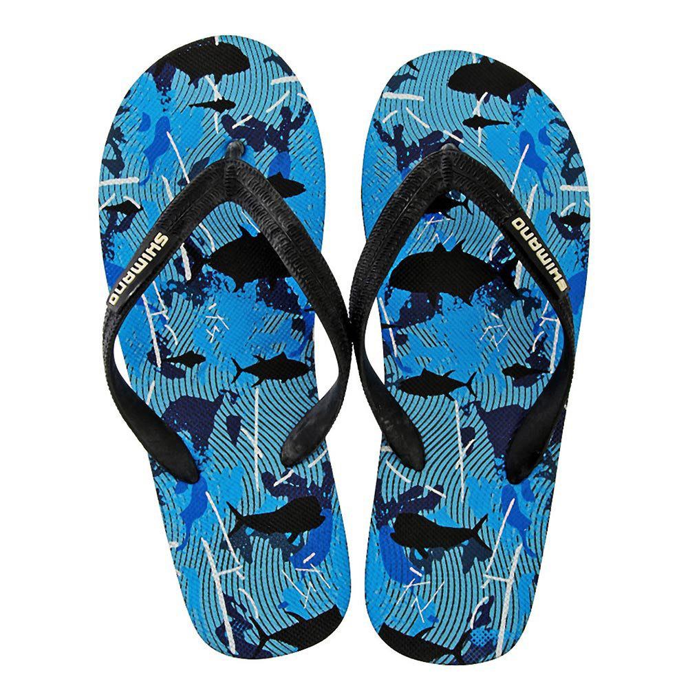 Shimano Jandals Blue Camo US9