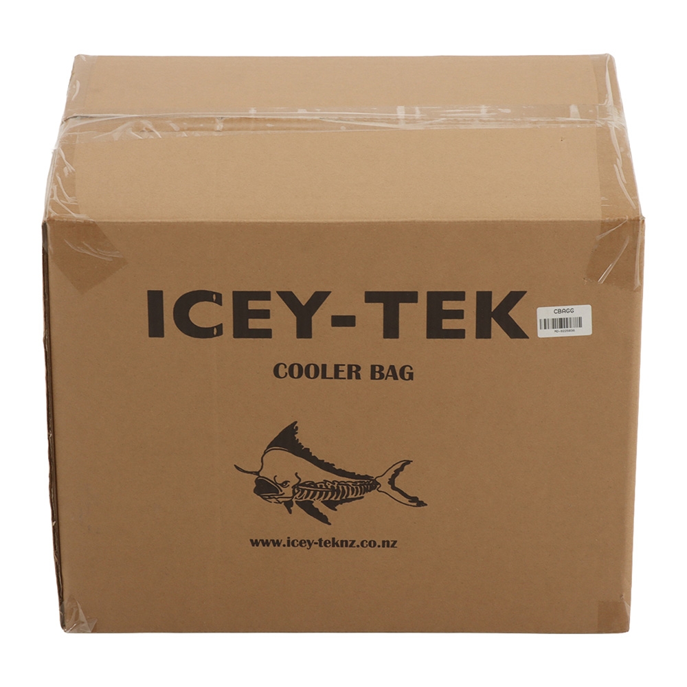Icey-Tek Heavy Duty 30-Can Cooler Bag Grey