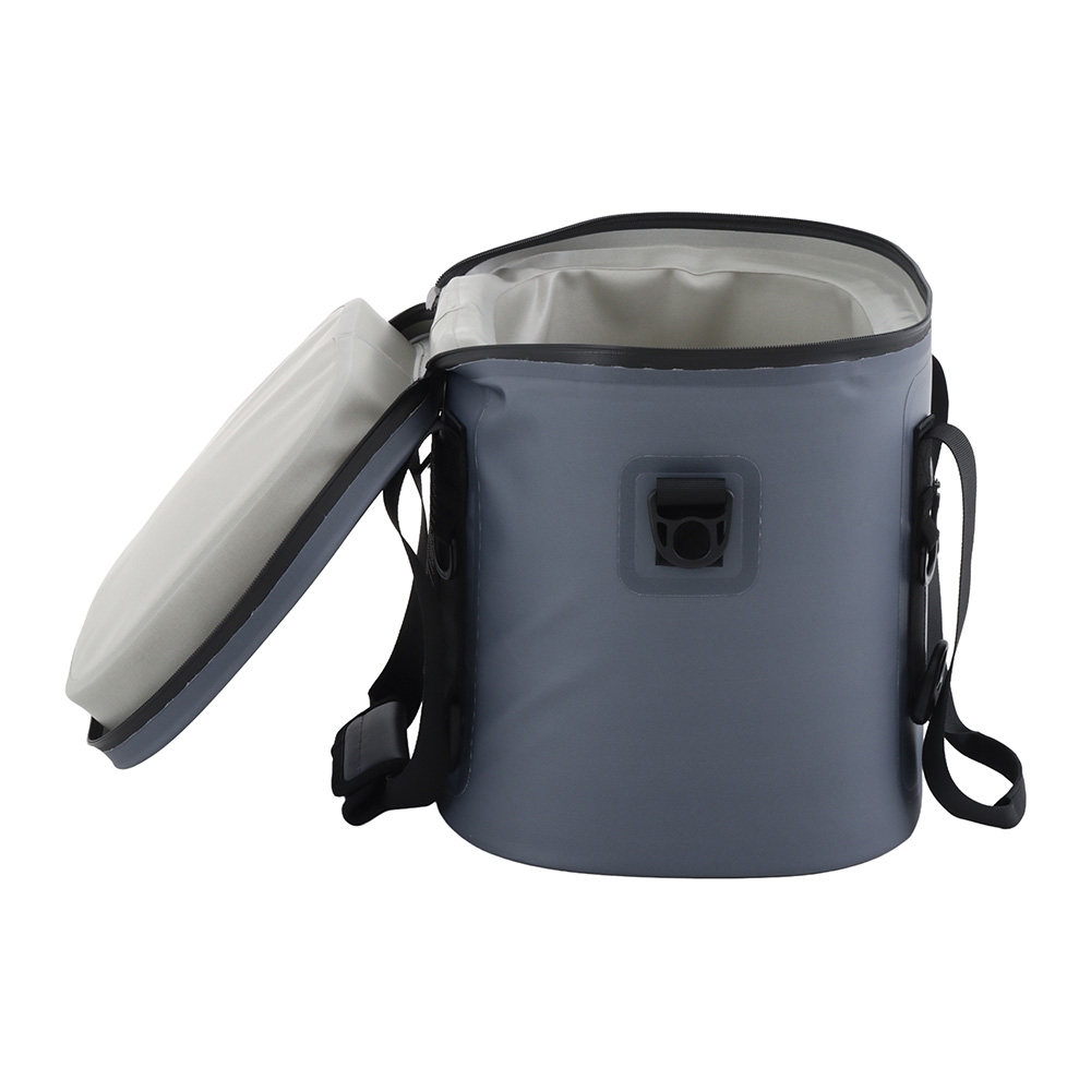 Icey-Tek Heavy Duty 30-Can Cooler Bag Grey