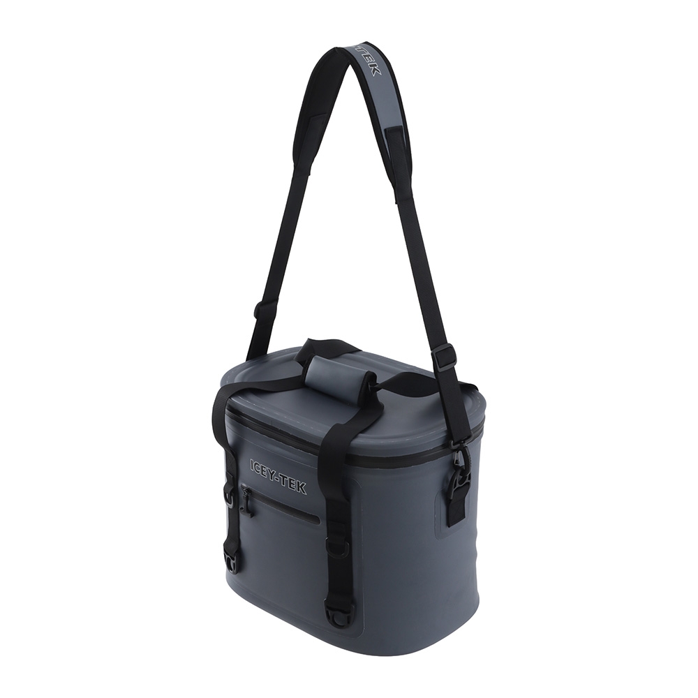 Icey-Tek Heavy Duty 30-Can Cooler Bag Grey