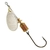 Mepps Aglia French Spinner Lure Single Hook Silver 3.5g #1
