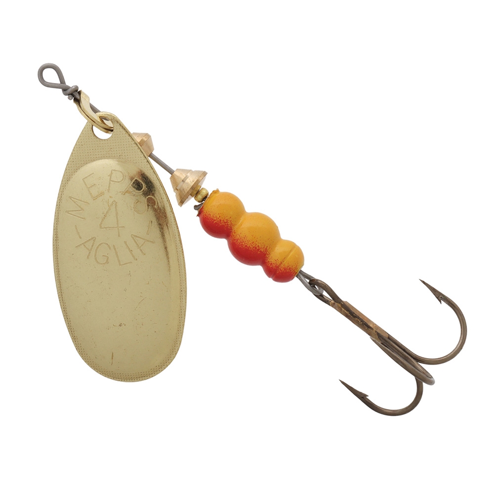 Mepps Aglia Spinner Lure Gold Blade Treble Hook #4 9.5g