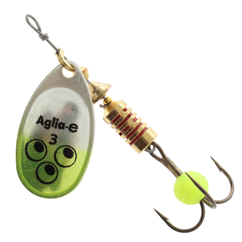 Mepps Aglia E-Brite Spinner Lure Treble Hook No.3 Chartreuse