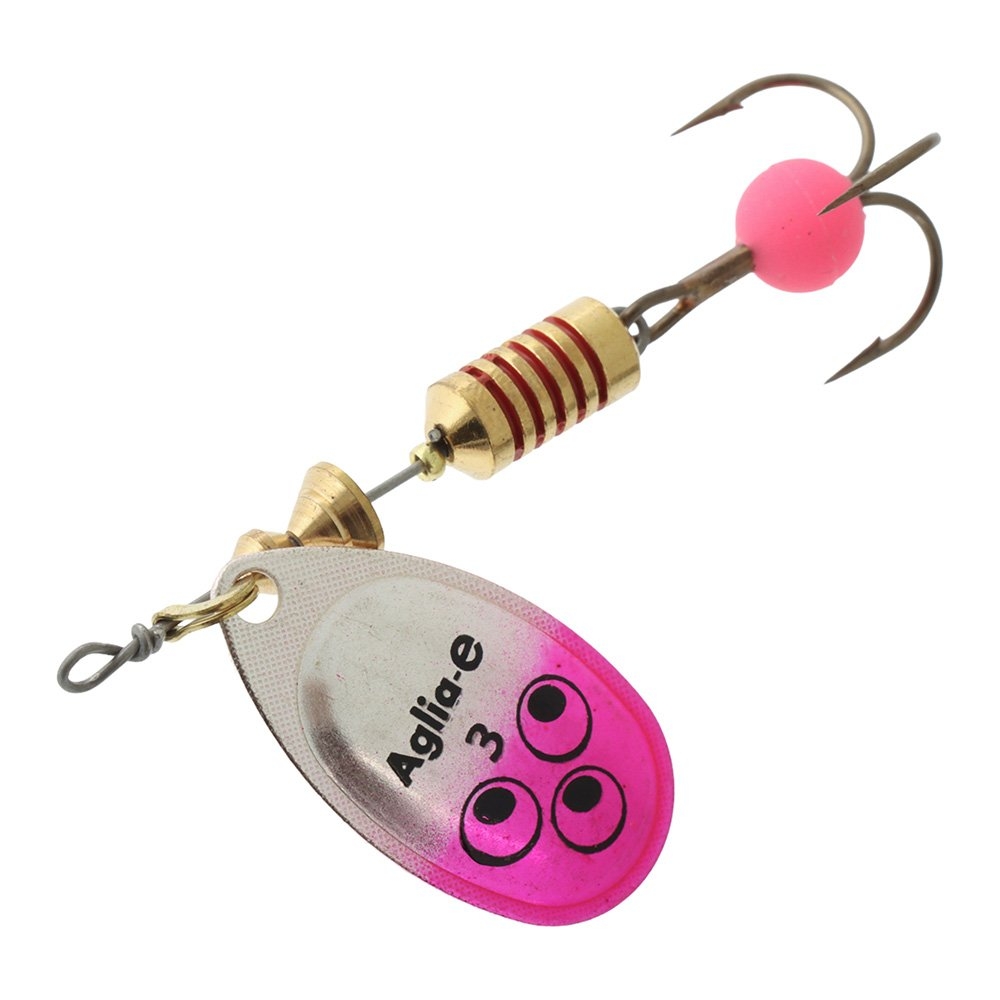 Mepps Aglia E-Brite Spinner Lure Treble Hook