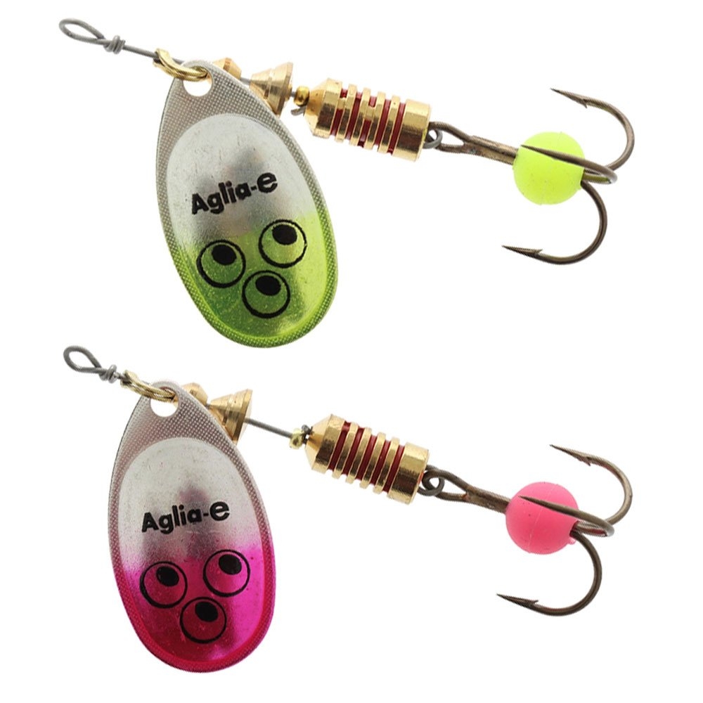 Mepps Aglia E-Brite Spinner Lure Treble Hook