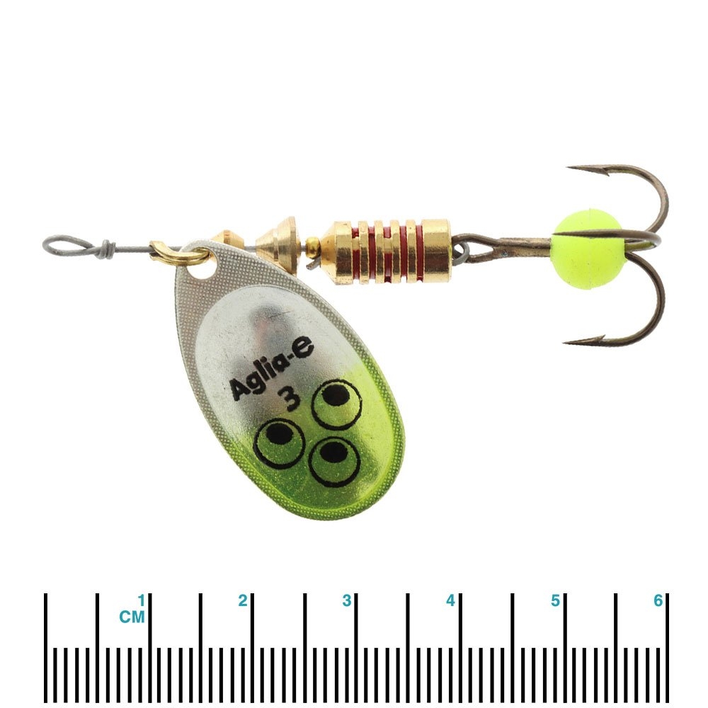 Mepps Aglia E-Brite Spinner Lure Treble Hook