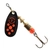 Mepps Black Fury Spinner Lure #2 4.7g Orange Dot