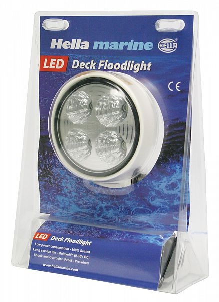 Hella Marine Module 70 LED Deck Floodlight Gen 3 White