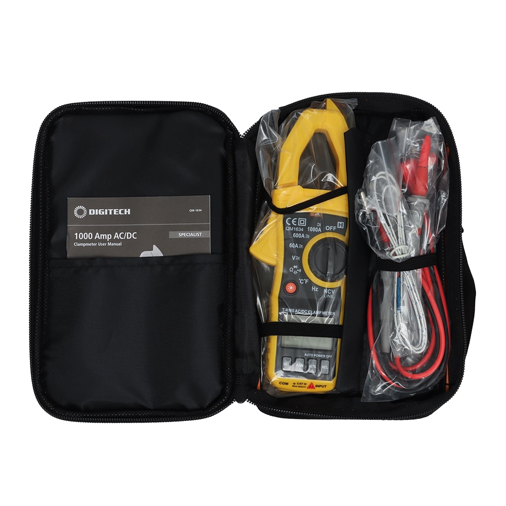 True-RMS AC/DC Clamp Meter 1000A True-RMS AC/DC Clamp Meter 1000A
