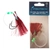 Fishtech 2-Hook Mutsu Flasher Rig Red N Ready Size 3/0