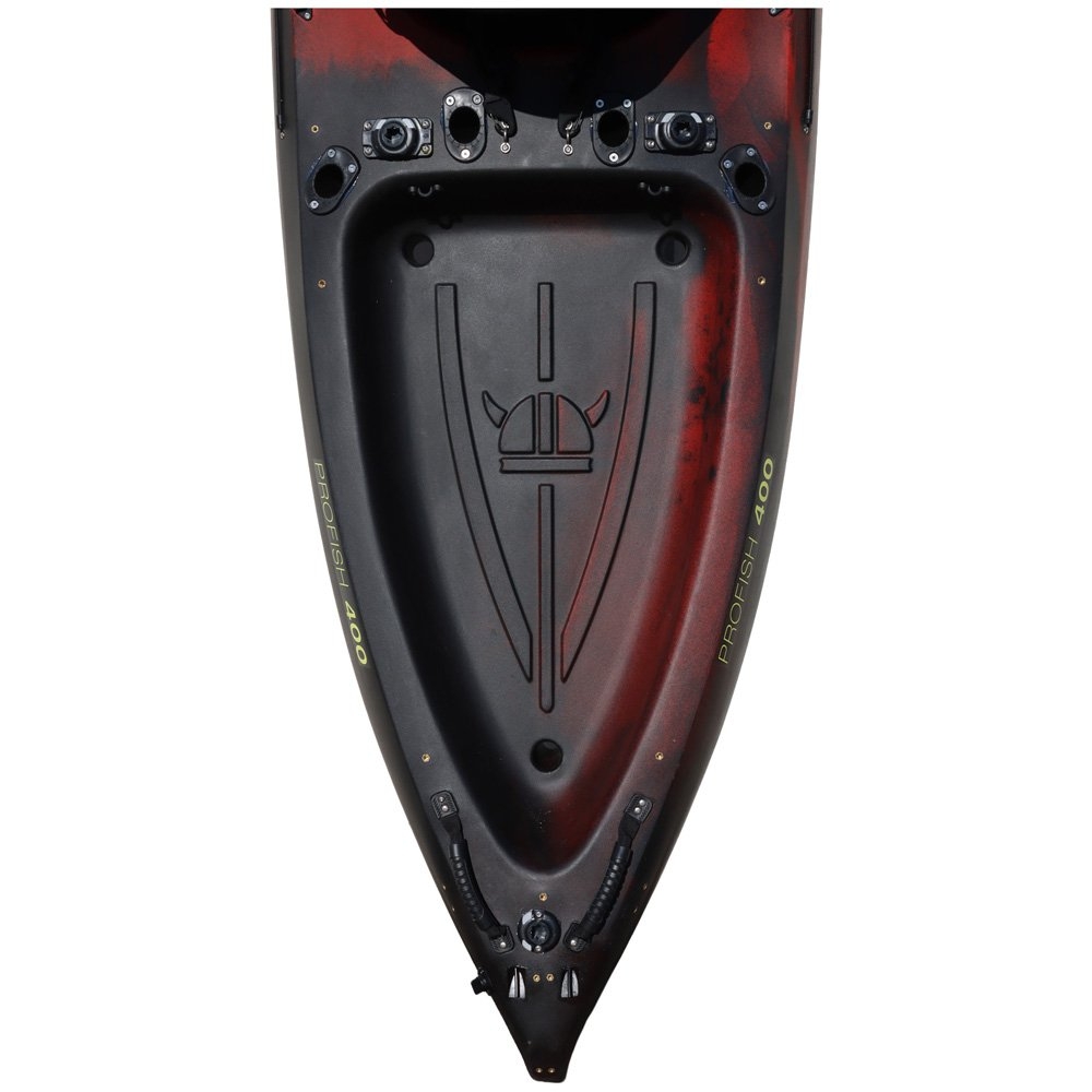 Viking Profish 400 Fishing Kayak with Paddle 4.1m - Manufacturer Seconds Lava