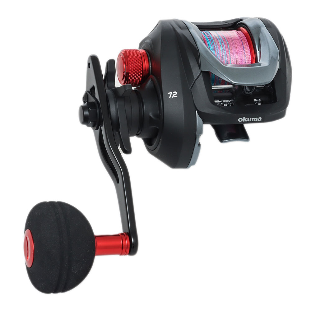 Okuma Ceymar 100HAJ Power Handle Nano Matrix Acid Wrap Jigging Package 6ft 4in 2pc