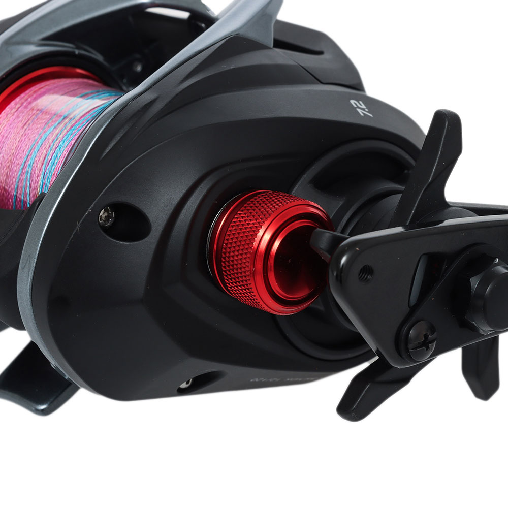 Okuma Ceymar 100HAJ Baitcaster Reel with Power Handle and Braid