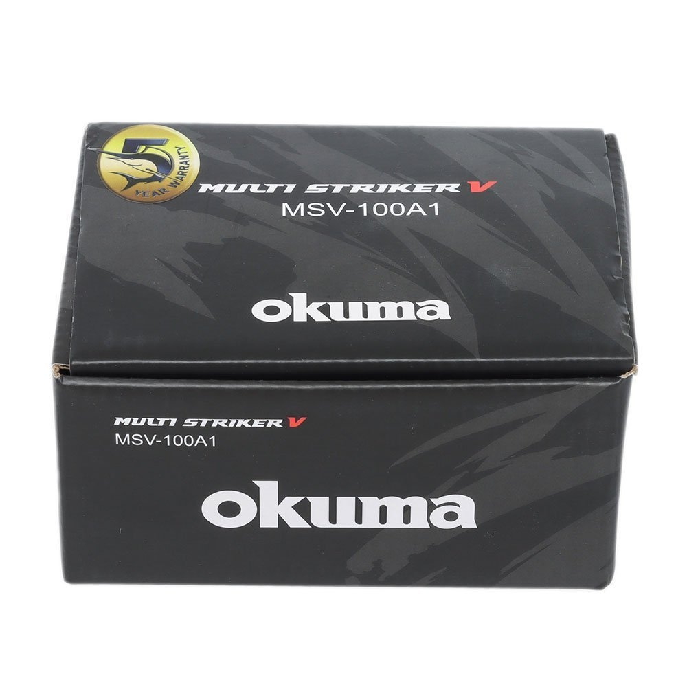 Okuma Multi-Striker V 100A Baitcaster Combo 6ft 3in PE1-3 2pc
