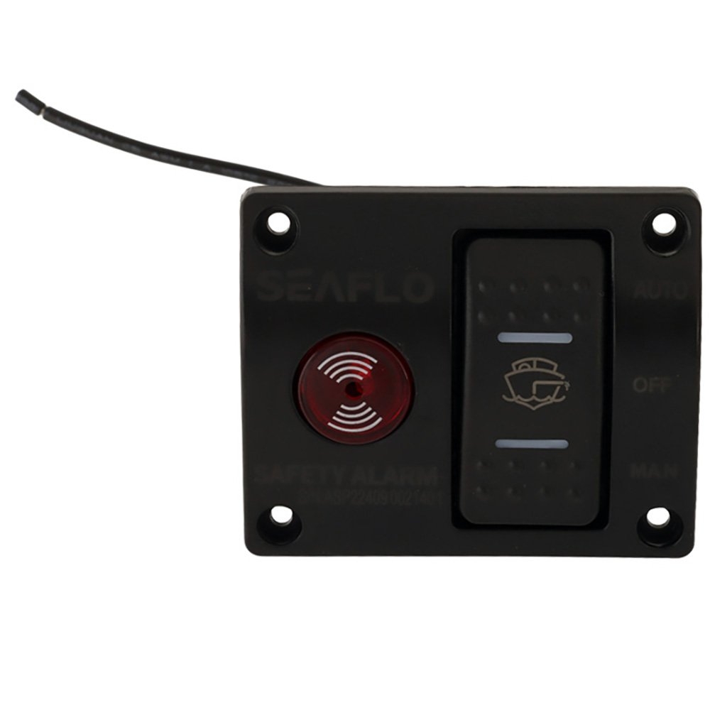 Seaflo Bilge Electronic Sensor Water Level Alarm with Control Switch 24V
