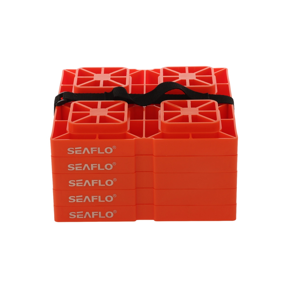 Seaflo Heavy Duty RV Interlocking Levelling Blocks Qty 5