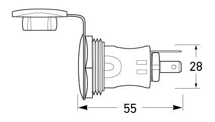 Hella Marine 2 Pole Power Socket