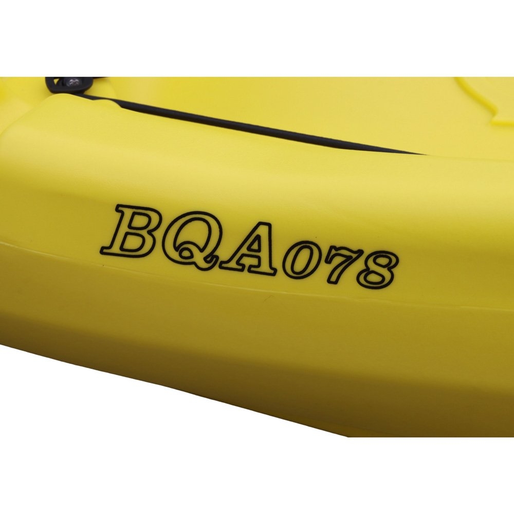 Seaflo Moraine Adult and Child Kayak with Paddle and Leash 7ft 8in Yellow