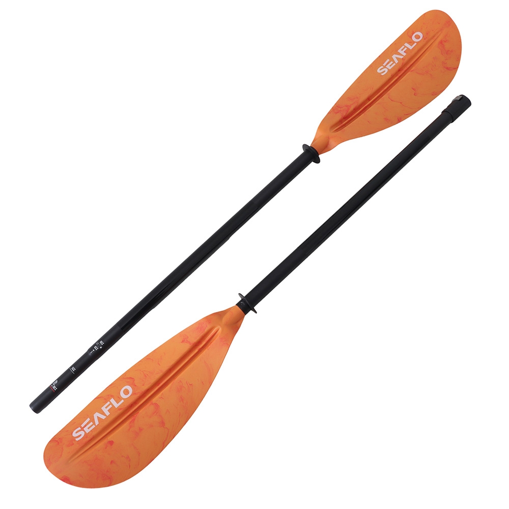 Seaflo Mackerel Touring Kayak Paddle 220-230cm Yellow/Orange